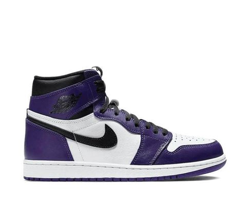 Air Jordan 1 Retro High OG Court Purple — sneaker homme cuir premium