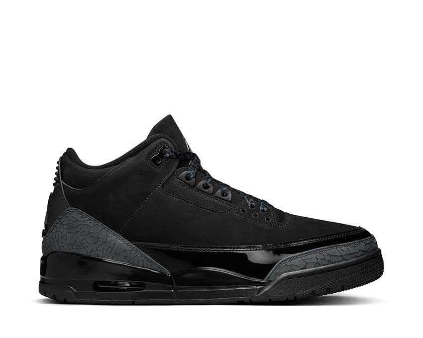 Jordan Air Jordan 3 Retro Black Cat — men's sneaker stealth colorway
