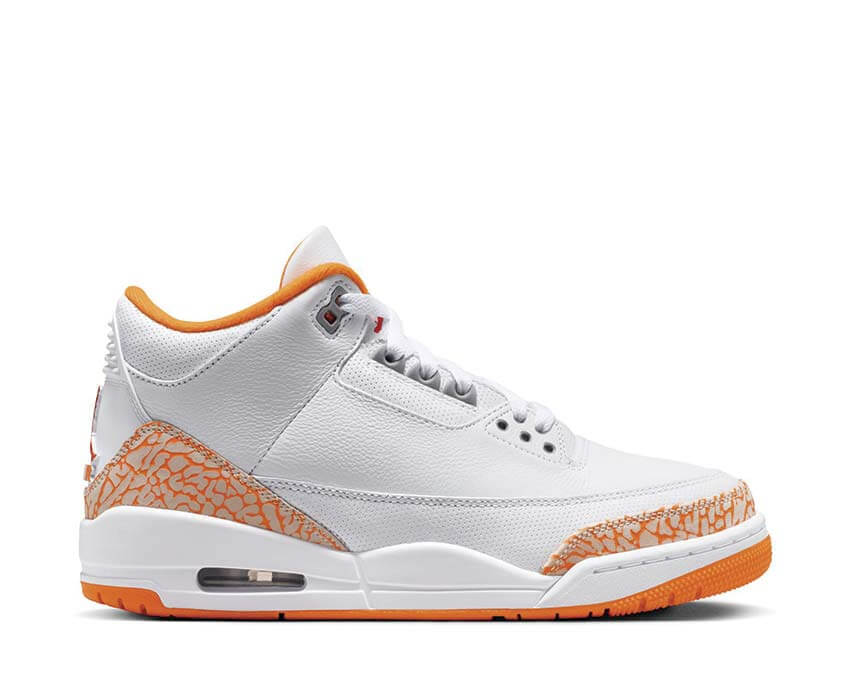 Air Jordan 3 Retro W Orange Citrus — sneaker femme orange citrus Jordan 3