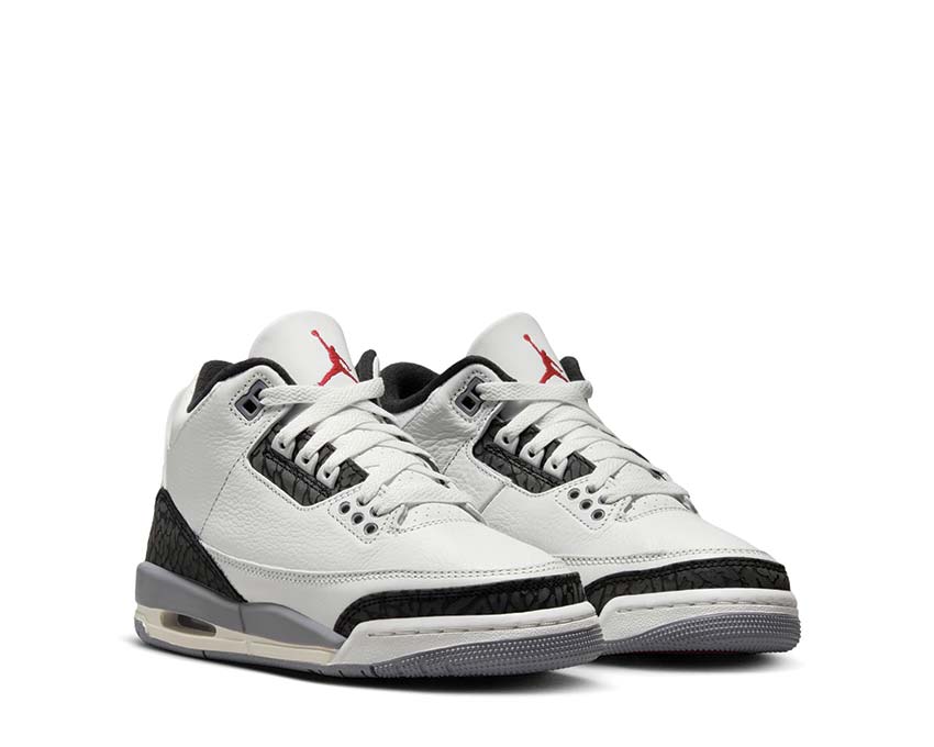 Air Jordan 3 Retro GS Cement Grey semelle — Air visible Jordan 3 GS