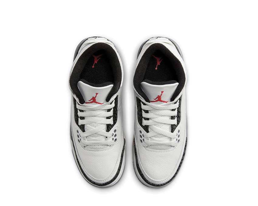 Air Jordan 3 Retro GS Cement Grey — vue avant enfant Jordan 3