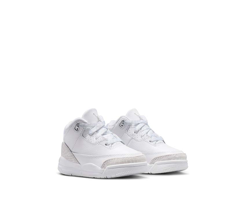 Air Jordan 3 Retro TD Pure Money semelle — semelle Air visible Jordan 3 blanc
