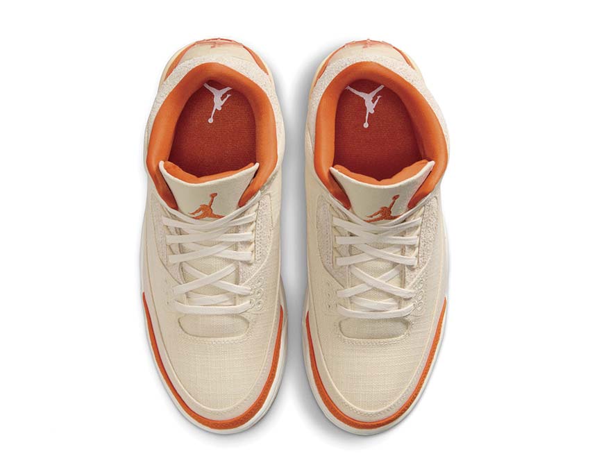 Air Jordan 3 Retro Tex W Starfish — vue trois quarts beige starfish sail
