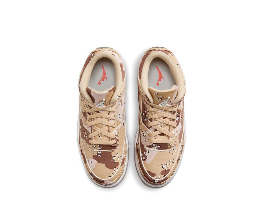 Jordan Air Jordan 3 Retro Desert Camo Driftwood detalle — tex desierto elephant print