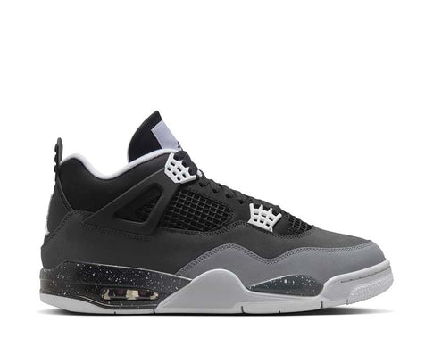 Air Jordan 4 Retro Fear Black White Anthracite — men's sneaker Jordan 4 Fear