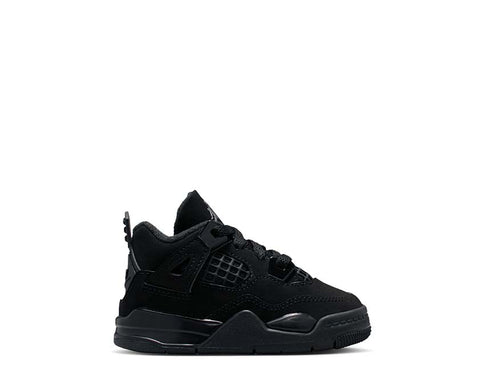 Air Jordan 4 Retro OG TD Black Cat — sneaker toddler noir stealth Jordan 4