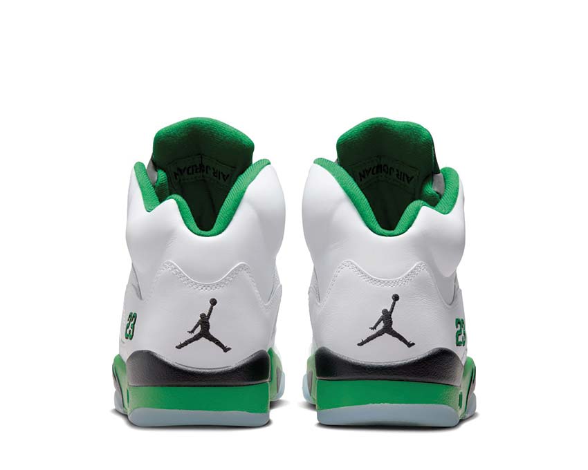 Jordan Air Jordan 5 Retro W Lucky Green détail — tige mesh
