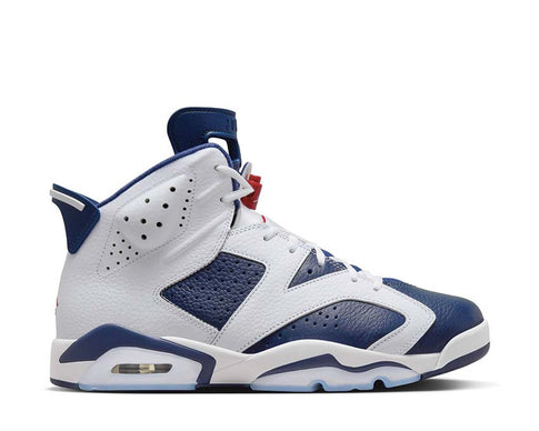 Jordan Air Jordan 6 Retro Carmine White Red Navy — men's sneaker icon 1991