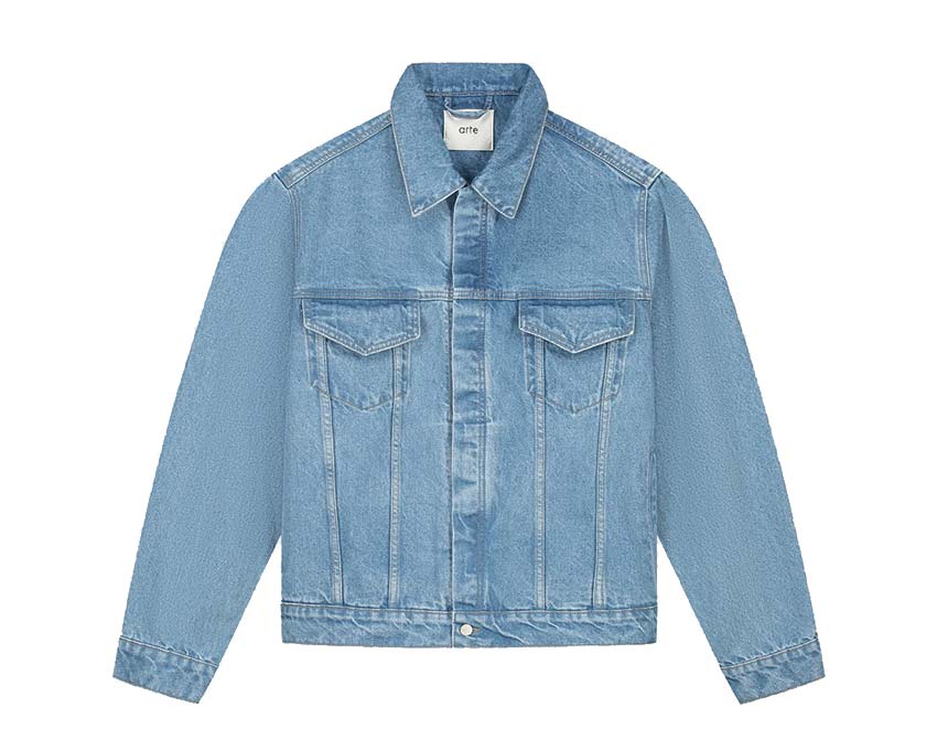 Arte Bird Back Jacket Bleach — unisex jacket bird back embroidery