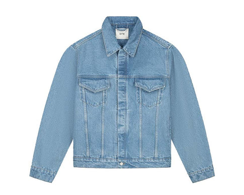Arte Bird Back Jacket Bleach — unisex jacket bird back embroidery