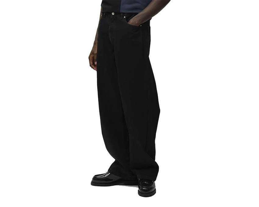 Arte Circle Logo Pocket Pants vue latérale — pantalon homme jambe droite logo