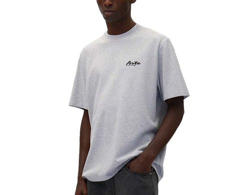 Arte Multicolor Print T-shirt Grey — camiseta hombre estampado multicolor gráfico