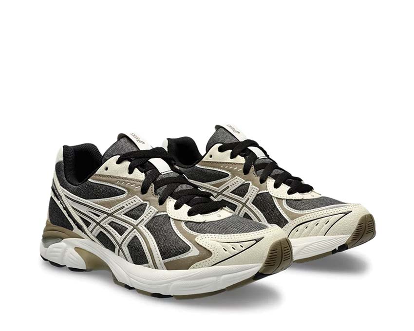 Asics GT-2160 V2 Imperfection Black/Cream vue latérale — design Imperfection exclusive