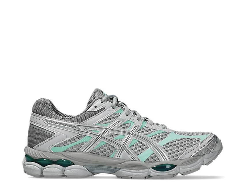 Asics Gel Cumulus 16 Cement Grey/Pure Silver — running mixte amorti GEL FluidRide