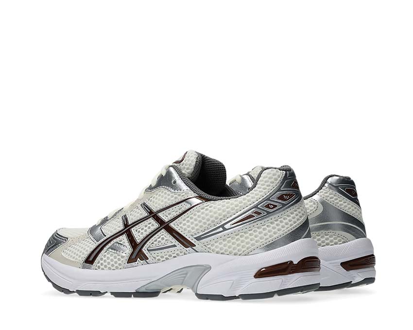 Asics Gel 1130 Cream/Reddish Brown semelle — amorti Gel rétro 90s