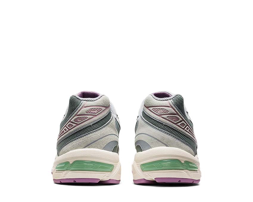 Asics Gel 1130 Slate Grey/Piedmont Grey détail — mesh et suède vintage femme