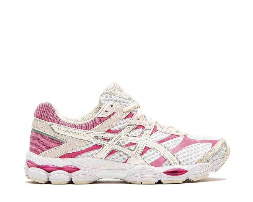 Asics Gel Cumulus 16 Cream Pink — running femme amorti Gel FluidRide