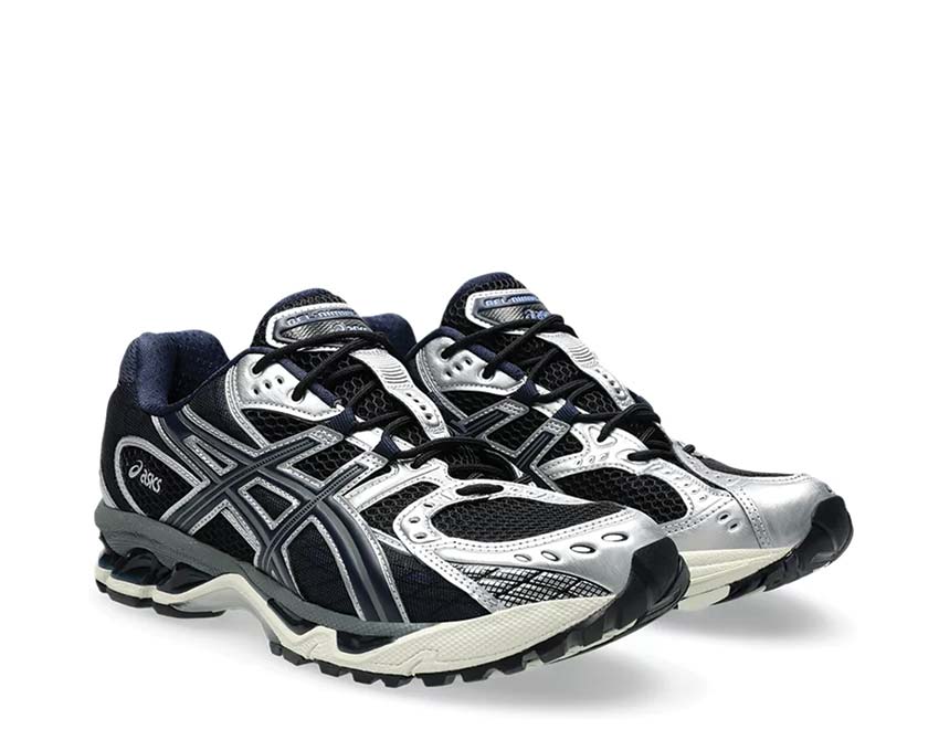 Asics Gel Nimbus 10.1 Black/Midnight vue latérale — tige mesh respirante