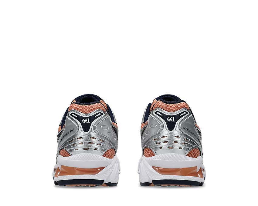 Asics Gel Kayano 14 Sepia détail — cuir synthétique mesh