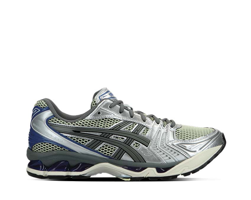Asics Gel Kayano 14 Soft Yellow/Asics Blue — sneakers running rétro amorti GEL