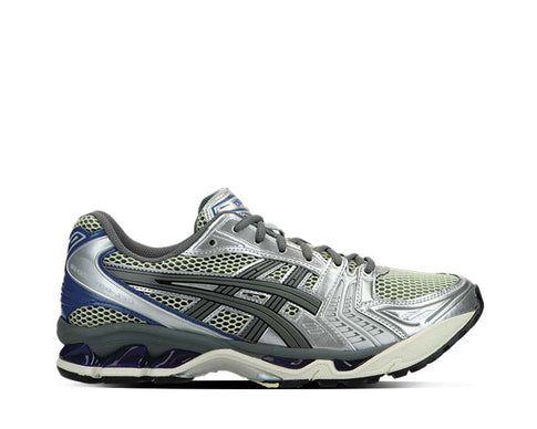 Asics Gel Kayano 14 Soft Yellow/Asics Blue — sneakers running rétro amorti GEL