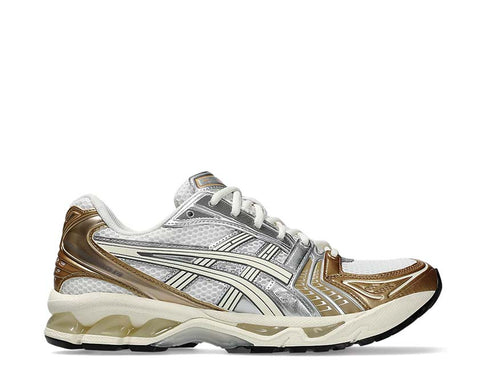 Asics Gel Kayano 14 Cream Gold White/Cream — sneakers running rétro amorti GEL