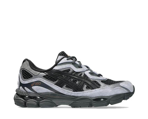Asics Gel NYC Black — running rétro mixte amorti Gel tige monochrome