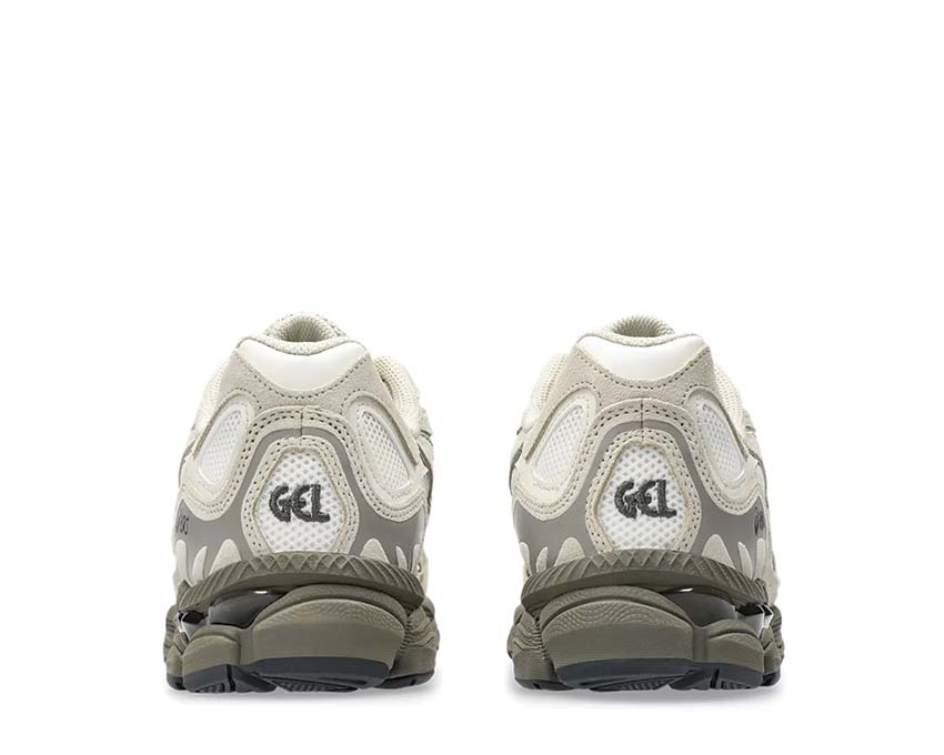 Asics Gel NYC Cream Putty Cream/Putty détail — mesh et cuir cream vintage