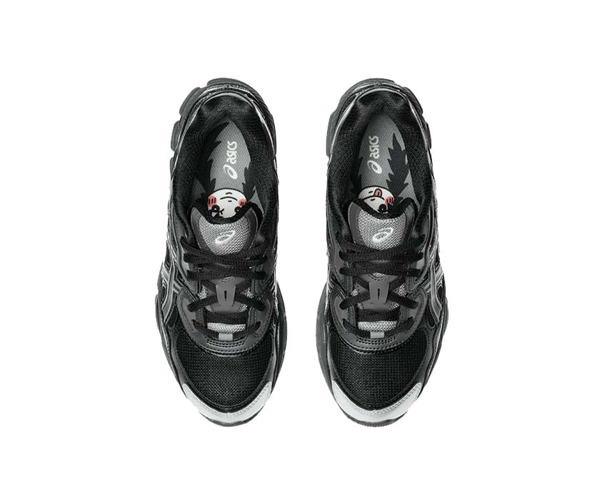 Asics Gel NYC x Kicki Black détail collab Kicki ASICS — noirfonce.eu