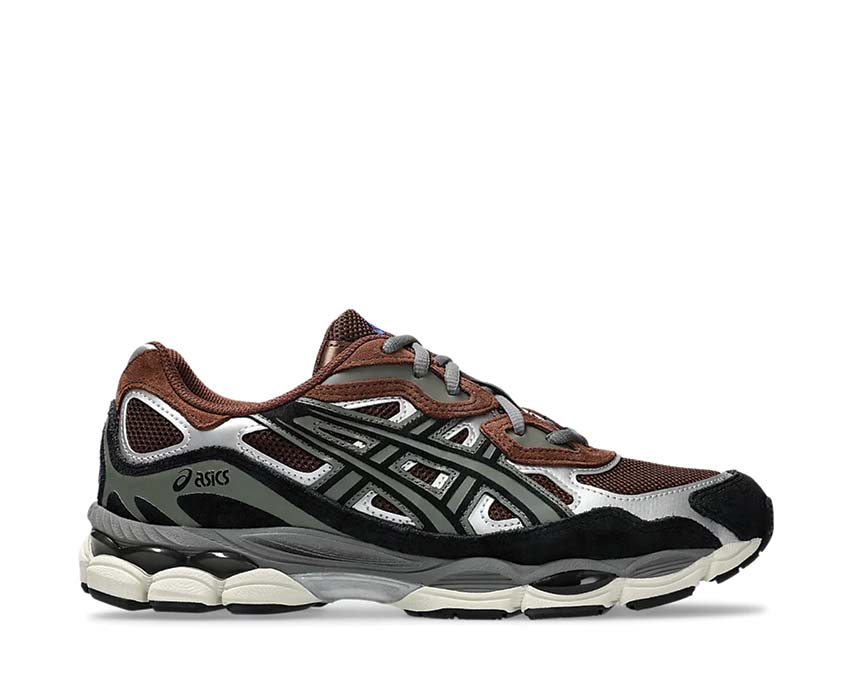 Asics Gel NYC Reddish Brown/Black — zapatilla running hombre vintage estilo urbano