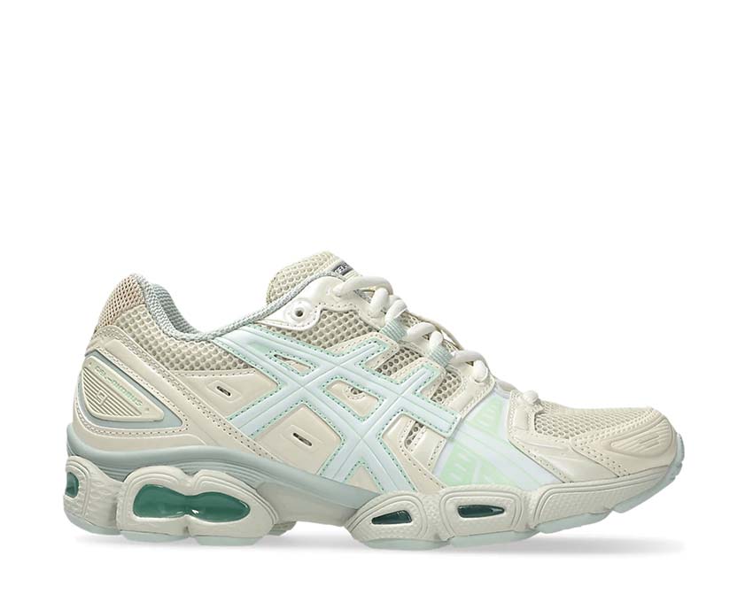 Asics Gel Nimbus 9 W Vanilla/White — running femme amorti GEL double, disponible sur noirfonce.eu France