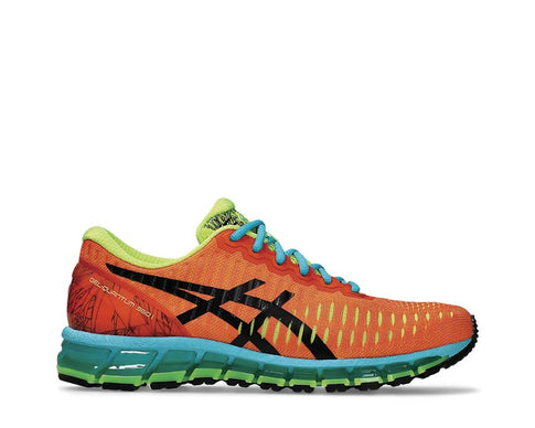 Asics Gel Quantum 360 I Habanero/Aquarium — running mixte 360° Gel coloré