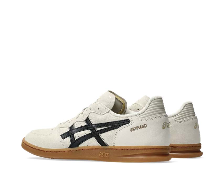 Asics Skyhand OG Oatmeal/Black semelle — amorti Gel lifestyle