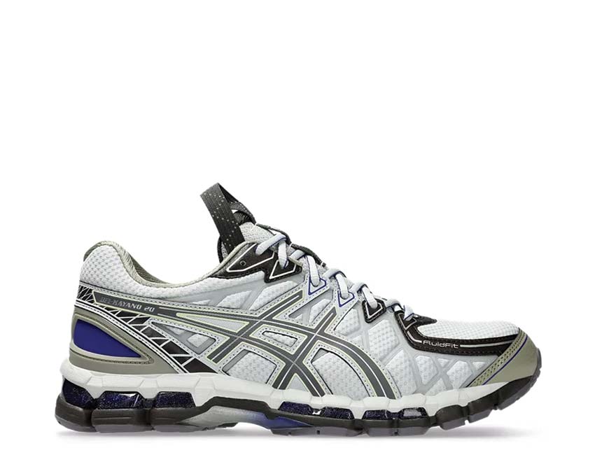 Asics UB10-S Gel Kayano 20 Kiko Kostadinov Glacier Grey/Lavender Grey — collaboration design GT-2160 remixé