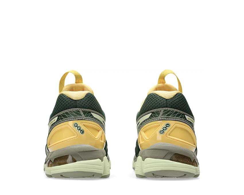 Asics UB10-S Gel Kayano 20 Kiko Kostadinov Hunter Green/Jade detail — collaboration upper