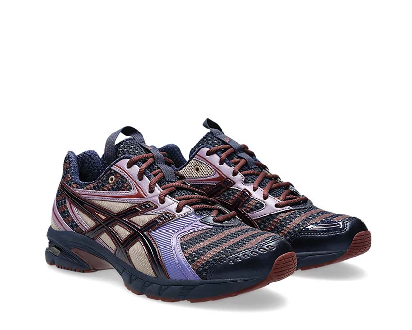Asics UB9-S Gel DS Trainer 14 Midnight/Purple Oxide vue latérale — design exclusif