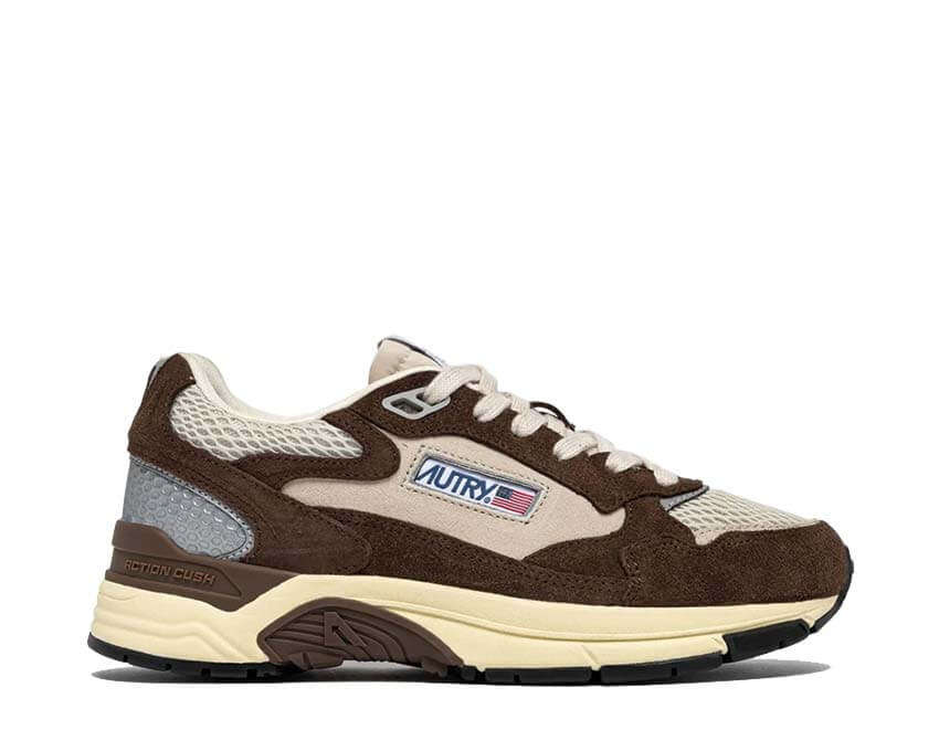 Autry Hyperway Low Sable — sneaker homme mesh sable beige running technique