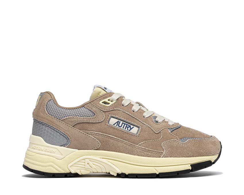 Autry Hyperway Low Moon — sneakers femme mesh blanc lunaire running lifestyle premium