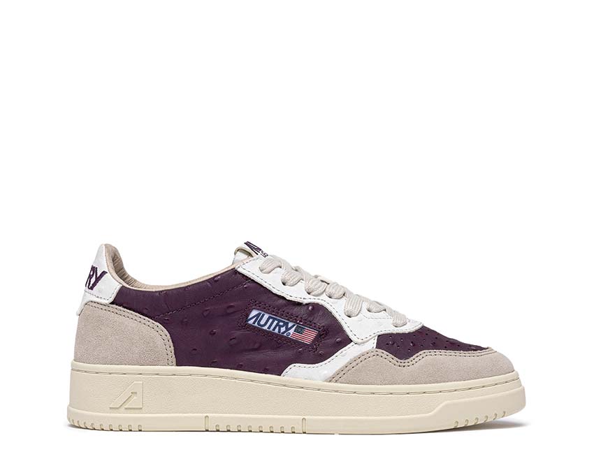 Autry Medalist Low — sneaker homme cuir rétro sport coloris premium