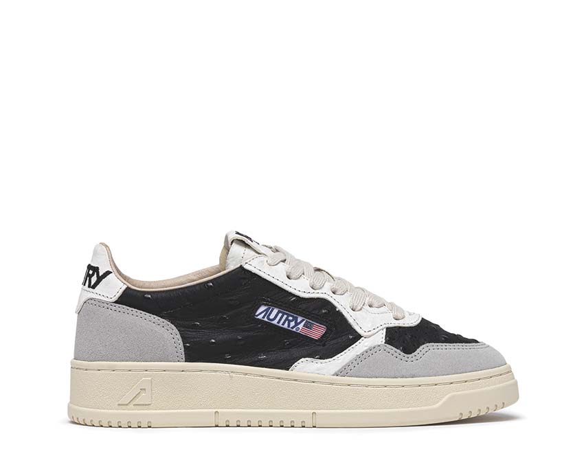 Autry Medalist Low — sneaker homme cuir daim rétro sport exclusif
