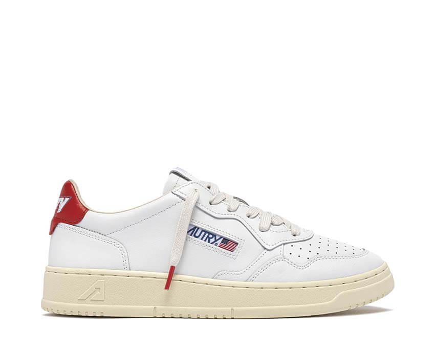 Autry Medalist Low Bicolore Sport — sneaker homme cuir rétro sport coloris exclusif