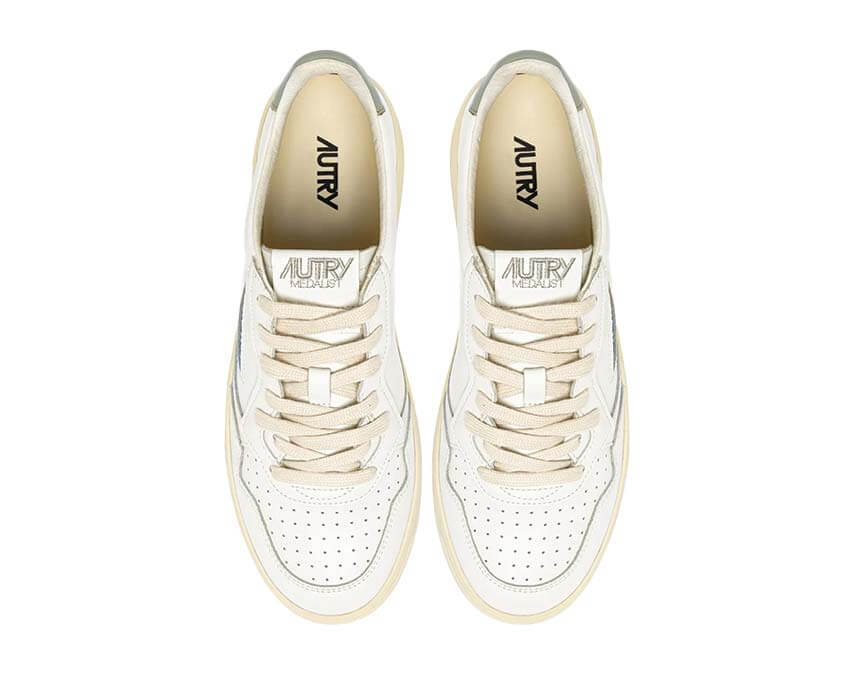 Autry Medalist Low Lilas dos — talon Medalist Low lilas cuir