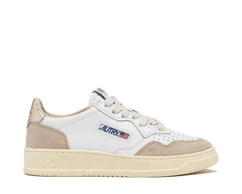 Autry Medalist Low Rose Daim — sneaker femme daim rose poudré rétro tennis sport