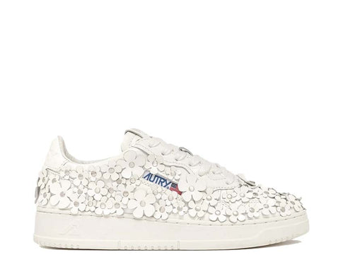 Autry Medalist Low Blooming — sneakers femme imprimé floral cuir premium lifestyle