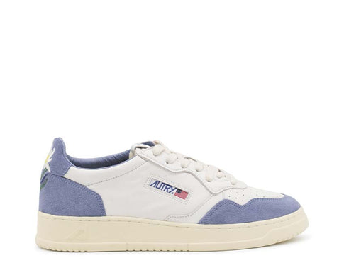Autry Medalist Low Chevreau Blanc/Claudia — sneaker femme cuir chevreau blanc premium