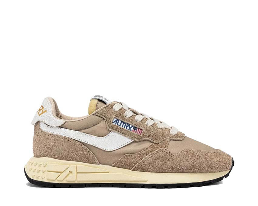 Autry Reelwind Low Pepper — sneakers femme mesh gris poivré lifestyle premium