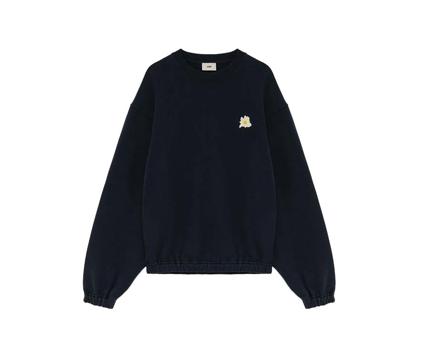 Autry Sweatshirt Heavy Jersey Vortex — sweat homme jersey lourd motif vortex logo Autry