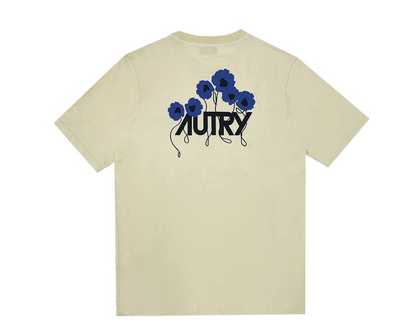 Autry T-Shirt Cotton Cream dos — dos t-shirt coton crème Autry