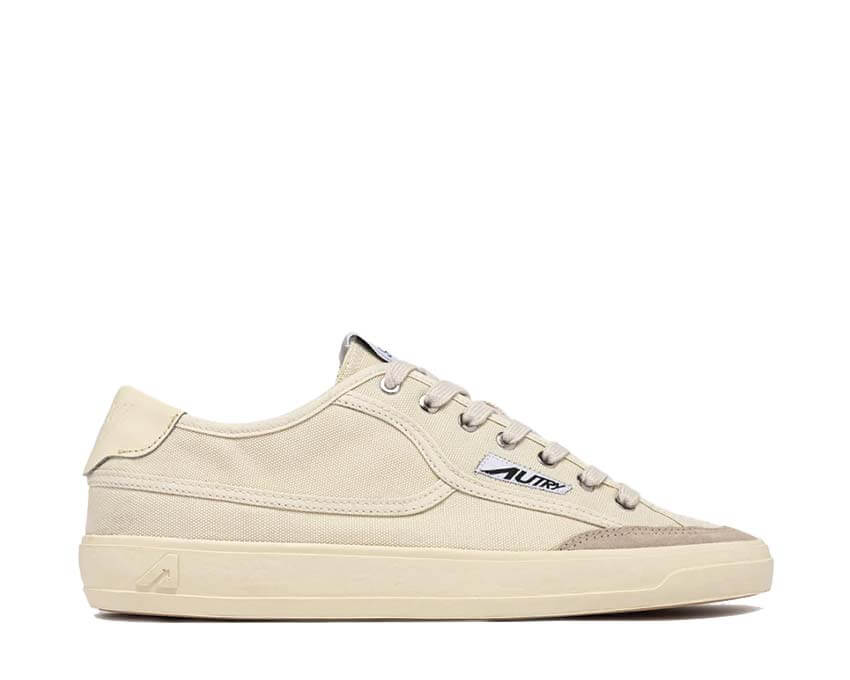 Autry Windscape Low Canvas Cream — sneaker homme toile crème naturelle sport casual