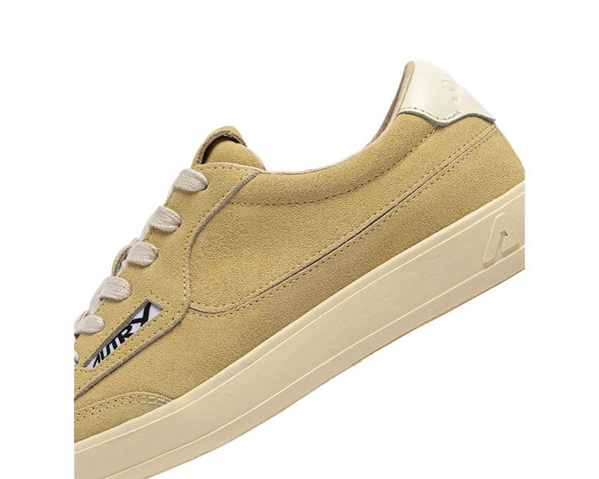 Autry Windscape Low Straw vue latérale — cuir paille Windscape Low homme